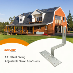 Soeasy Solar Pitched tile Roof Hook Mounting System